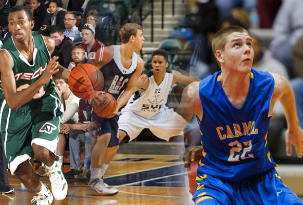 Jeremie Tyler, Tech; Rashaun Richardson, Tech; Zach McRoberts, Carmel